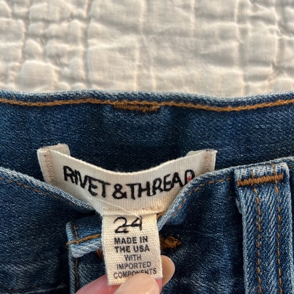 Madewell x Rivet & Thread Worker Legendary Japanese Selvedge Jeans - Picture 10 of 12